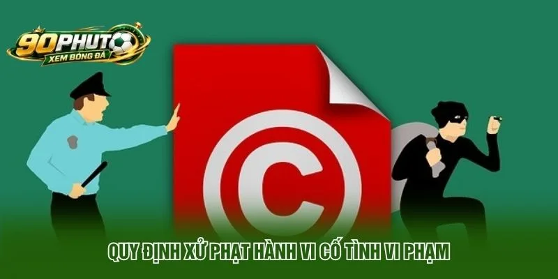 Quy định xử phạt hành vi cố tình vi phạm