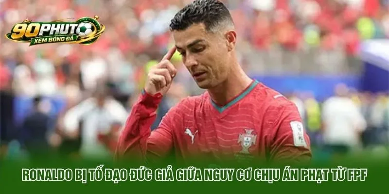 Ronaldo bị tố đạo đức giả giữa nguy cơ chịu án phạt từ FPF