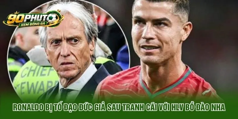 Ronaldo Bị Tố Đạo Đức Giả Sau Tranh Cãi Với HLV Bồ Đào Nha